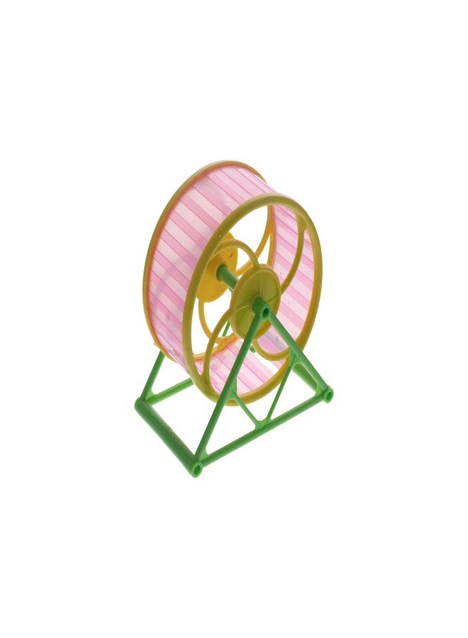 Kopida Hamster Exercise Wheel, Silent Running Wheel with Stand for Hamsters, Gerbils, Mice and Other Small Pets, Hamster Wheel Cage (Random Color, 1 PC), Dia 11cm/4.33in - Image 5